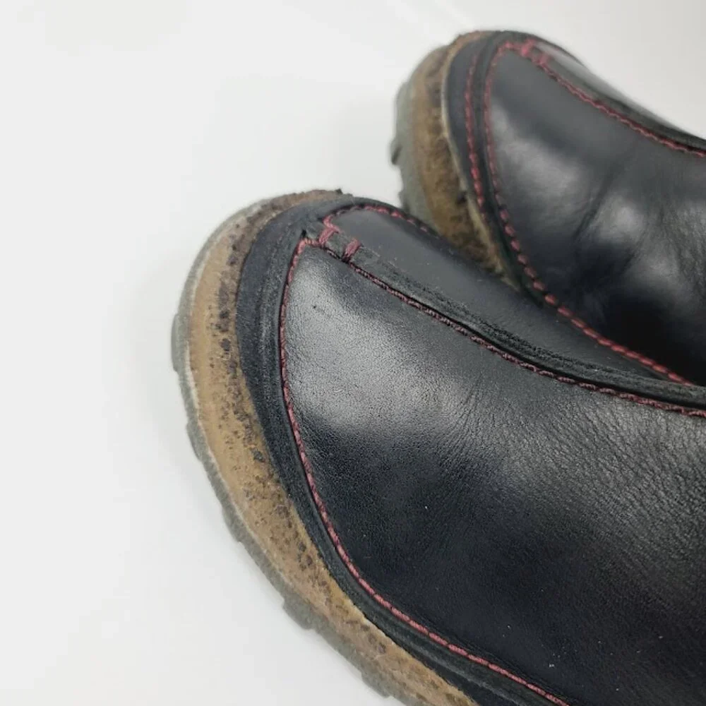 Merrell Women's Black Oslo Waterproof Slip-On Ankle Winter Snow Boot Size‎ 6.5